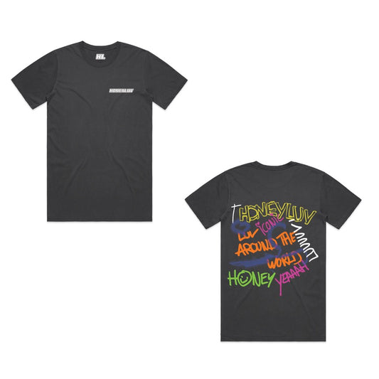 HoneyLuv Graffiti T-Shirt